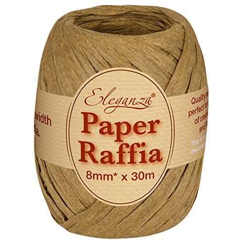 8 mm x 30 m de ruban en raphia papier pour de n...