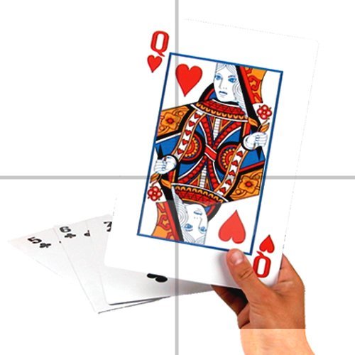 ClubKing Jeu de cartes Format A4