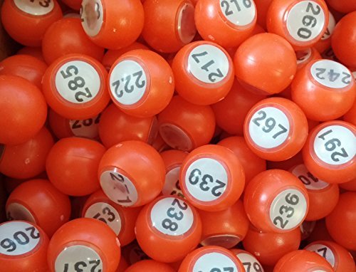 Tombola Balls, 18mm, 201 to 300