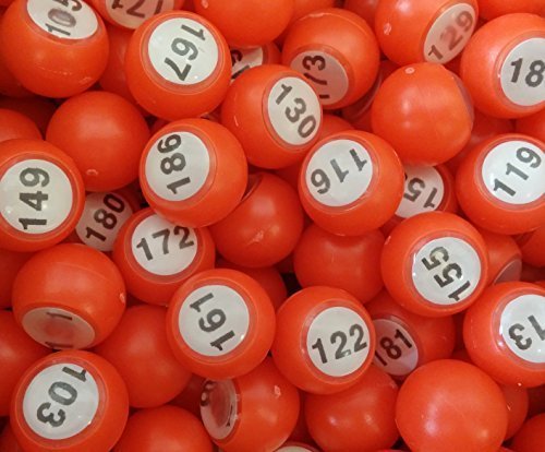 Tombola Balls, 18mm, 101 to 200