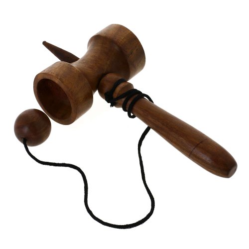 Kendama chaîne de jouets en bois pour les garço...