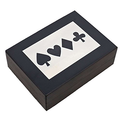 En noir et blanc boîte de rangement pour jouer ...