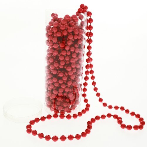7,2 m Rouge 24 m Guirlande de NoÃ«l en perles E...