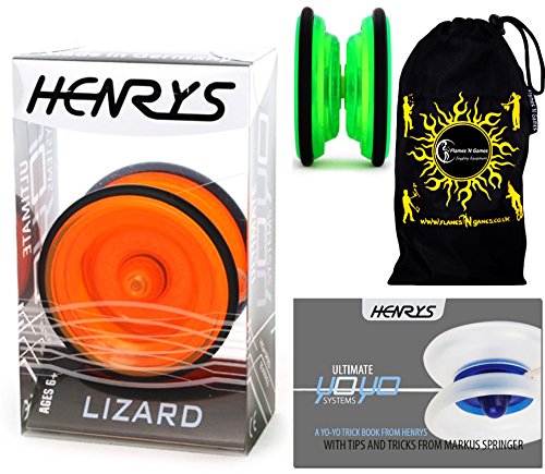 Henrys LIZARD YoYo (Orange) Professionnelle Yo ...