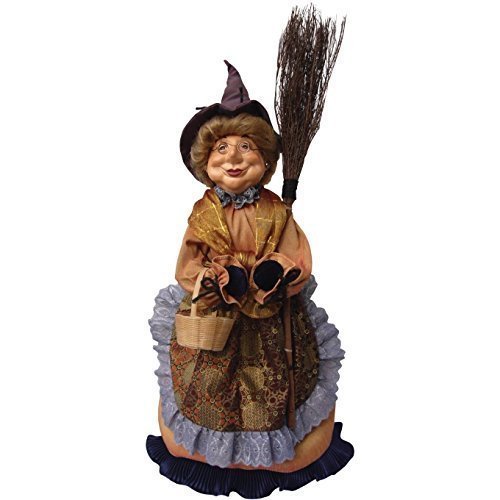 Sorcières de Pendle-Gertrude debout sorcière (Marron) 45cm 5055411945605 Witches of Pendle