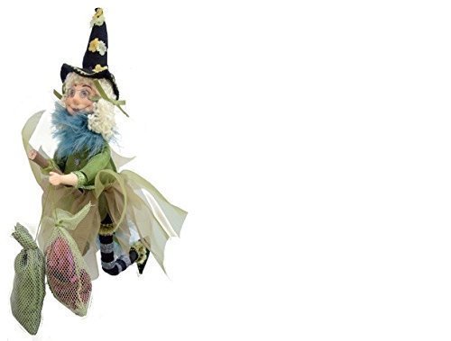 Sorcières de Pendle-Jazz sorcières volantes (Vert) 32cm 5055411945681 Witches of Pendle