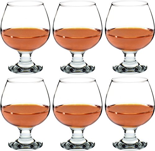 Verres de dégustation de brandy / cognac d'Argo...