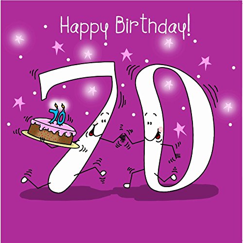 Joyeux anniversaire, 70 carte de voeux aujourd'...
