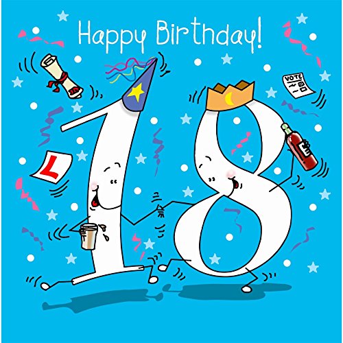 Fax Potato Joyeux Anniversaire 18 Carte De Voeux Aujourd Hui Masculin