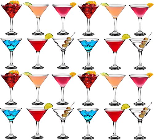 Rink Drink Verres à Cocktail Martini patinoire boisson - 175ml (6oz) x24 code EAN 5055415995286 