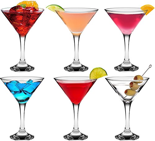 Rink Drink Verres à Martini de Rink Drink - 175 ml (6 oz) - Coffret cadeau de 6 code EAN 5055415997754 