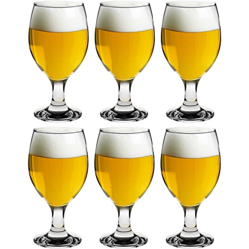 Verres à bière de Rink Drink - 400 ml (14 oz) -...