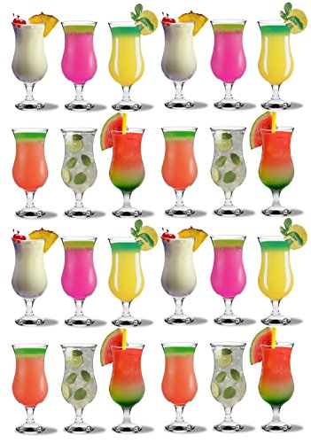 Rink Drink Verres à Cocktail Pina Colada patinoire boisson - 460ml (16oz) - x24 code EAN 5055415998379 