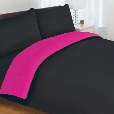 Parure housse de couette 2 personnes reversible...