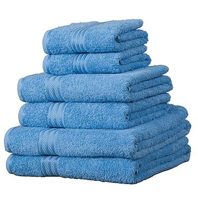 Set de 6 serviettes d'hôtel supreme en coton ég...