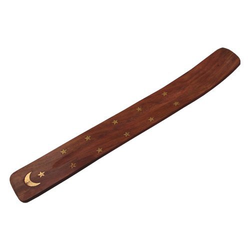 Embossed Wooden Incense Boat / Stick burner and...
