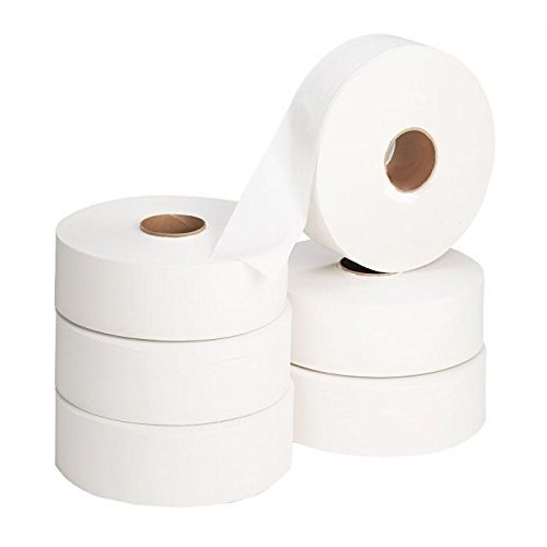 Rouleaux papier toilette jumbo 2 épaisseurs - S...