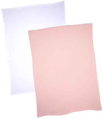 Babyprem Lot de 2 draps plats en coton pour ber...