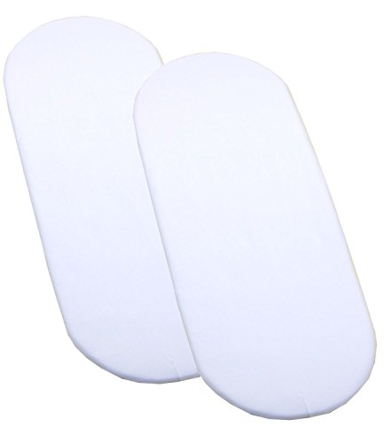 Babyprem Lot de 2 draps de berceau en coton 67 ...