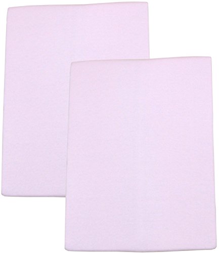 Literie de bébé lot de 2 ajustée en coton cot d...