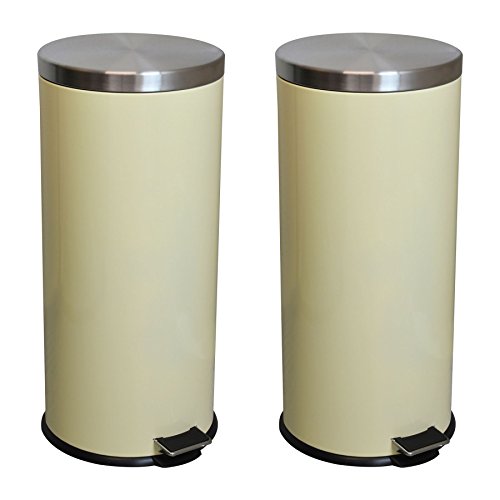 Poubelle à pédale de 30 litres pour la cuisine ...