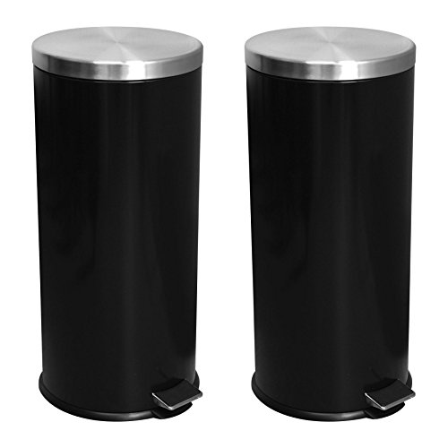 Poubelle à pédale de 30 litres pour la cuisine ...