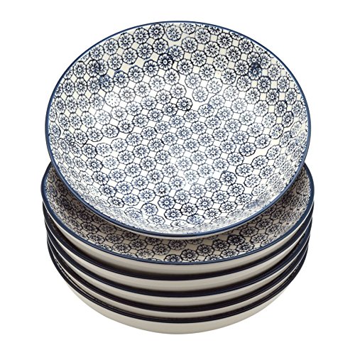 Bols à pâtes fantaisie en porcelaine avec motif...