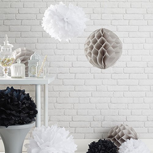 Assortiment de 9 Pompons et Boules Alvéolées No...