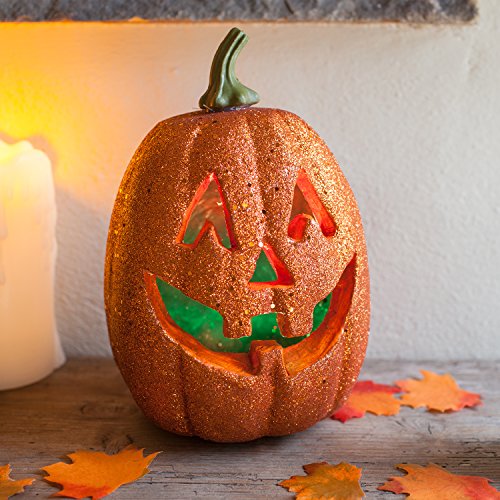 Citrouille Paillettes Lumineuse pour Halloween ...