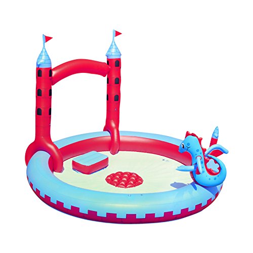 AIRE DE JEU GONFLABLE PISCINE CHATEAU ENFANT 22...
