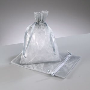 Lot de 50 sachets/pochettes en organza - Couleu...