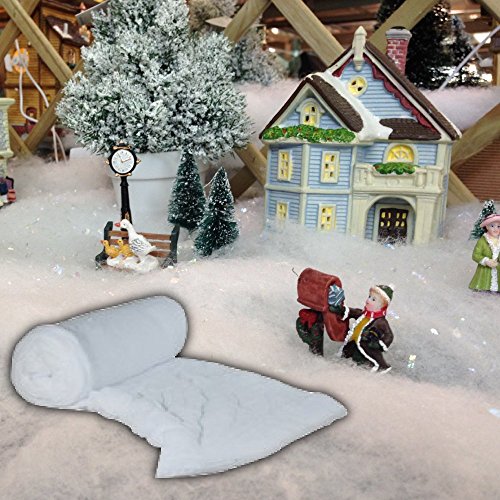 Rouleau de neige artificielle en polaire pour d...