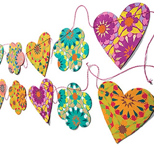 Motif coloré et amusant pour enfant Motif guirl...