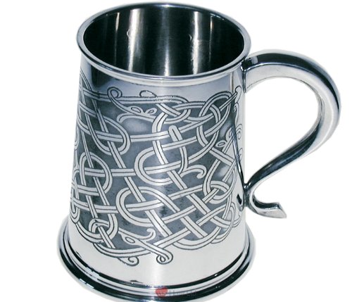 I Luv LTD 1 pinte All Over Motif celtique Tankard code EAN 5055579486668 