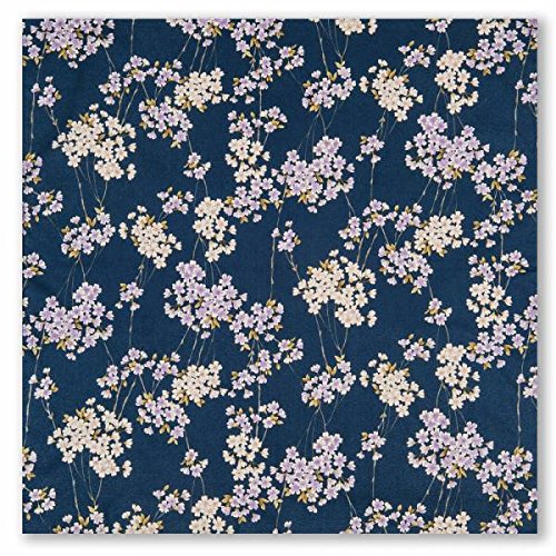 Petite Fleur de cerisier japonais-Furoshiki Ble...