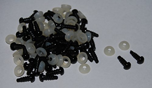 Lot de 25 paires d’yeux de sécurité pour peluch...