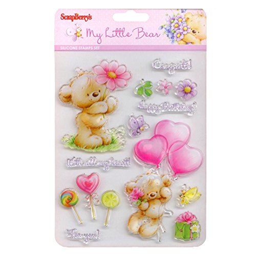 Set de tampons transparents 14X18 cm 