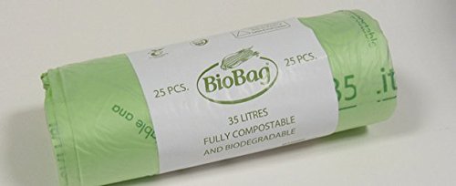 Rouleau de 8 sacs (200) 35 L BioBag maïs Trotto...
