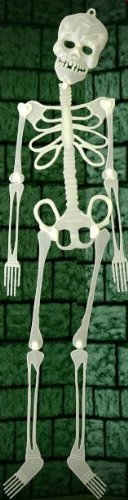 Scream Machine Grand squelette phosphorescent à suspendre pour halloween 91 cm 5055620926532 (5055620926532)