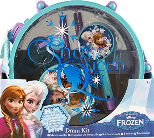 La reine des neiges taille xl tambour et 5-musi...