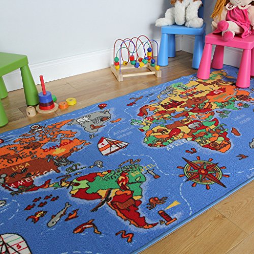 Tapis pour enfant Pays du monde 133x200cm