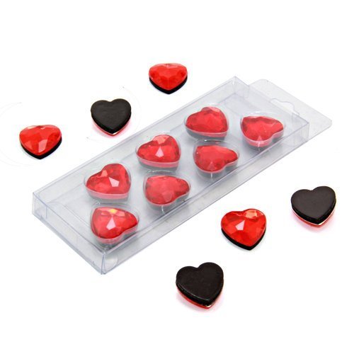 first4magnetsTM First4magnets F4MHEART Paquet de 7 Aimants en forme de cœur  ? 20  x 8 mm Rouge 5055641200413 (5055641200413)