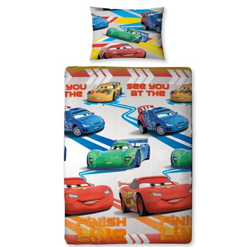 'Speed'Disney Cars Parure de lit réversible - 1...