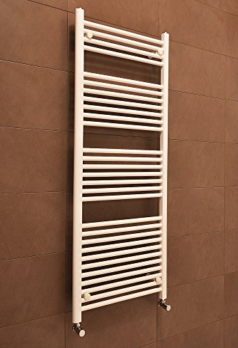 Sèche-serviettes eau chaude 730W - 1500 x 600mm...