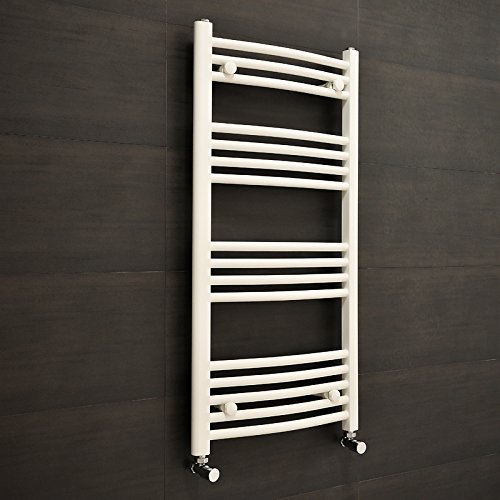 Sèche-serviettes eau chaude 370W - 1000 x 500mm...