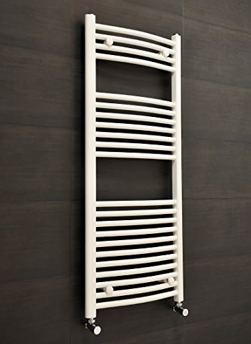 Sèche-serviettes eau chaude 486W - 1200 x 500mm...