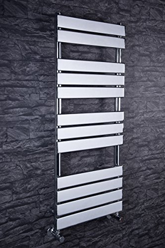 Sèche-serviettes eau chaude 482W - 1200 x 500mm...