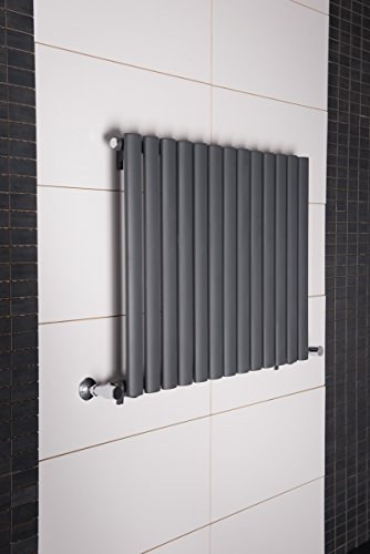 Radiateur eau chaude 567W - 600 x 780 - Graphite