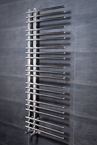 Sèche-serviettes eau chaude 367W - 1250 x 500mm...