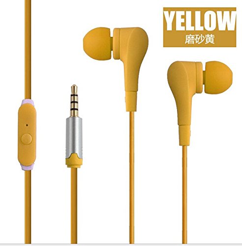 TB1Products Écouteurs stéréo 3.5 mm In Ear Jaune w/3,5 mm casque écouteurs pour appel mains libres Mic. Pour Huawei Honor 5 C Huawei y3ii Huawei y5ii Huawei P9 Lite Huawei P9 Plus Huawei P9 Huawei Honor Holly 2 plus Huawei MediaPad M² 10.0 Huawei Enjoy 5S Huawei Mate 8 Huawei G7 Plus Huawei Honor 5 x Huawei Y6 Pro Huawei Nexus 6P Huawei Mate S Huawei Honor 7I Huawei Y6 code EAN 5055654776080 